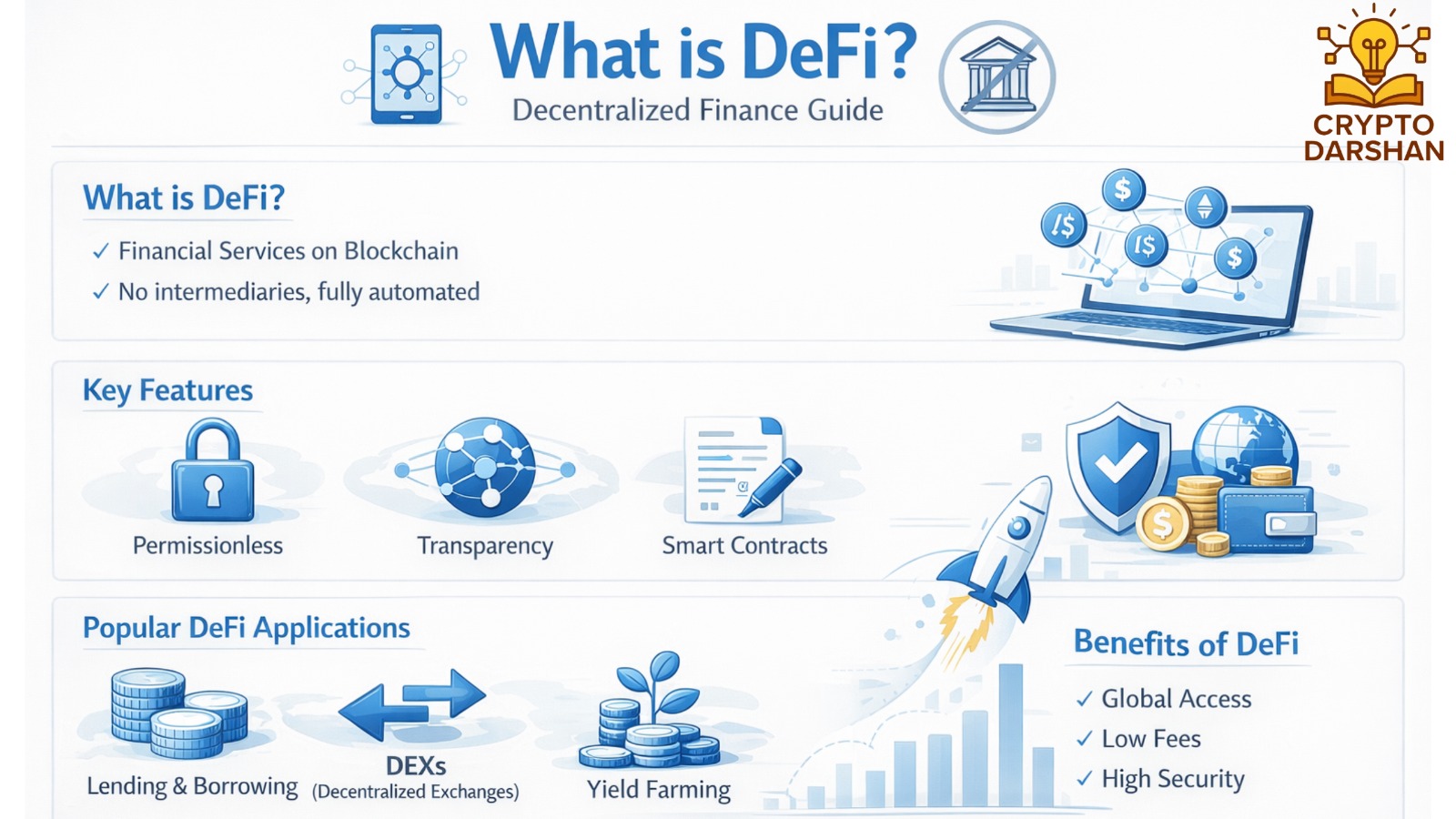What is DeFi? Decentralized Finance Guide