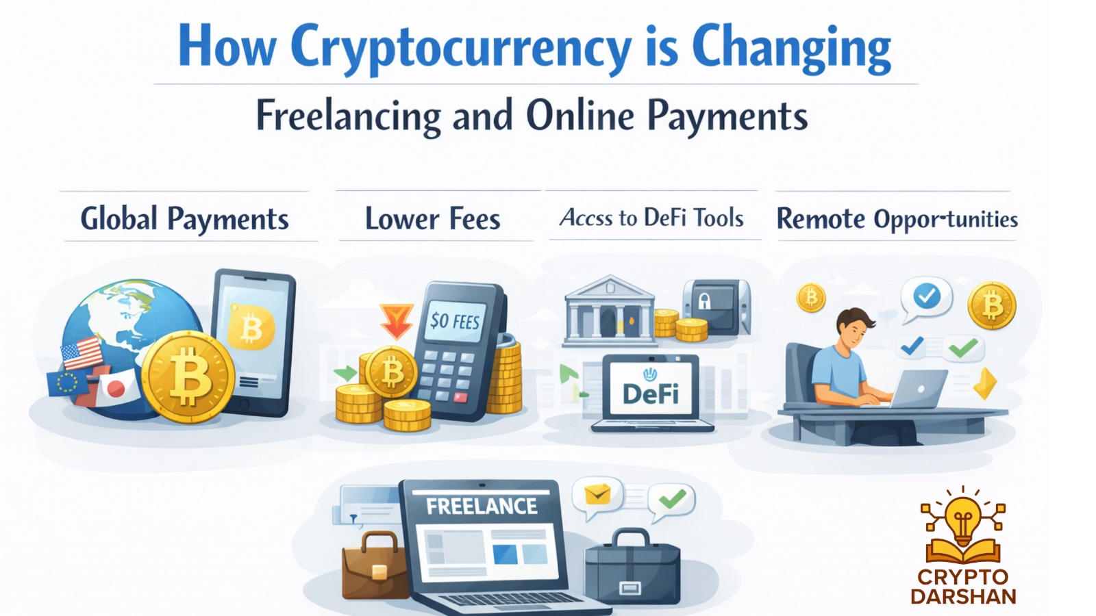 How Cryptocurrency Is Changing Freelancing and Online Payments