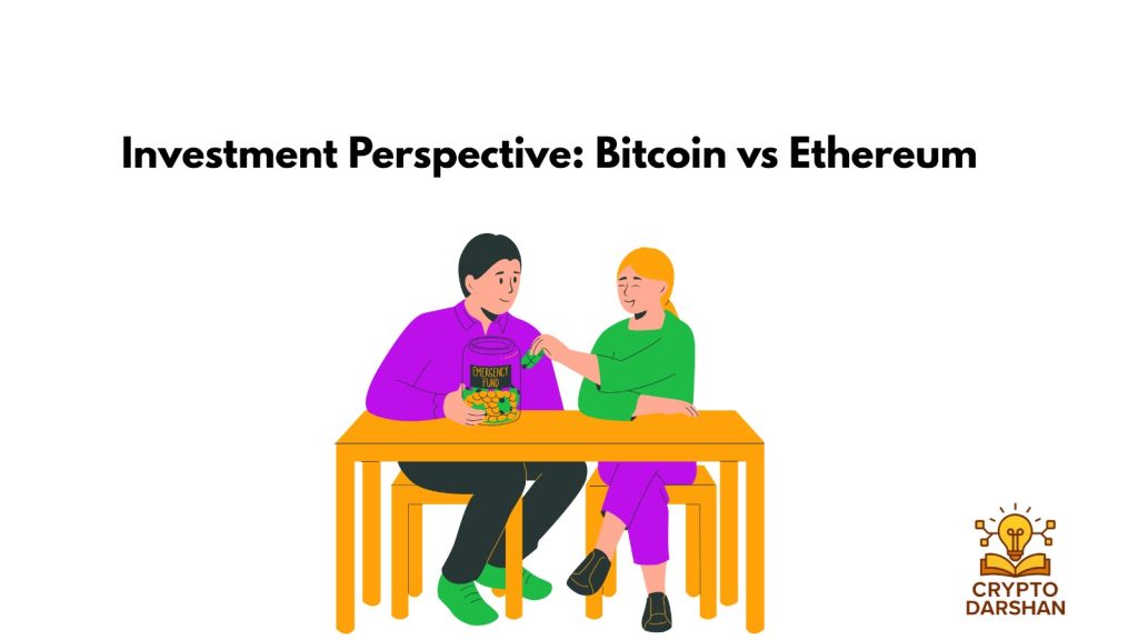 investmen, bitcoin vs ethereum