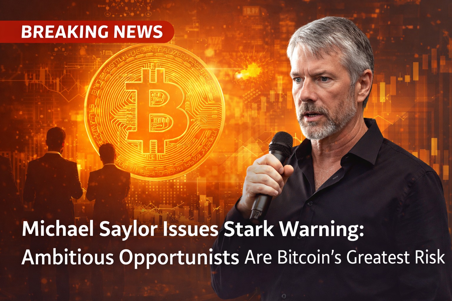 Michael Saylor’s Stark Warning: Ambitious Opportunists Threaten Bitcoin.