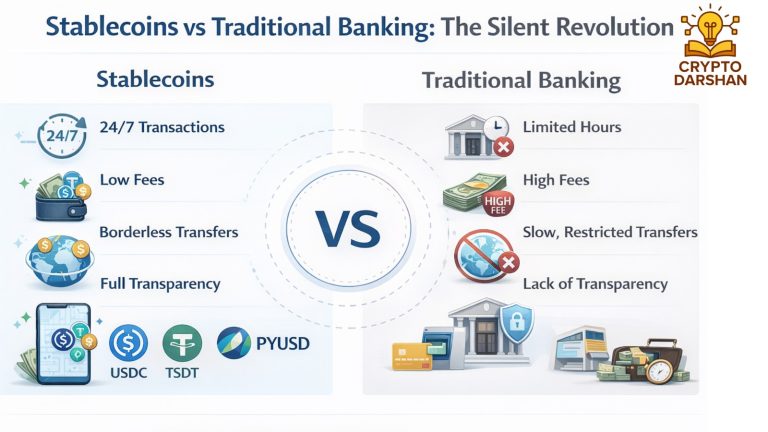 stable coin vs traditional banking feat