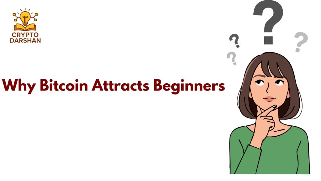 Why Bitcoin attracts beginners.