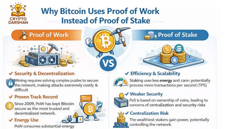 why bitcoin uses pow instead of pos