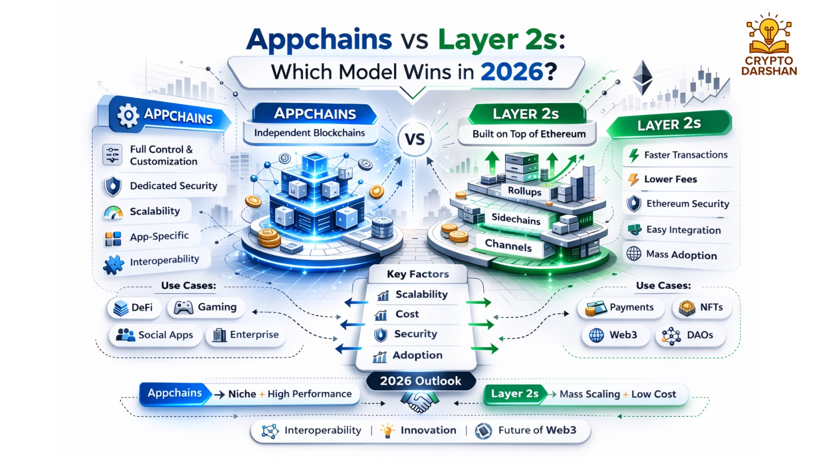 Appchains vs Layer 2s: Which Model Wins in 2026?