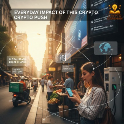 Everyday Impact of This Crypto Push