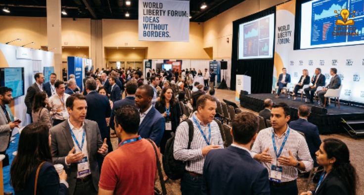 Inside the World Liberty Forum Event