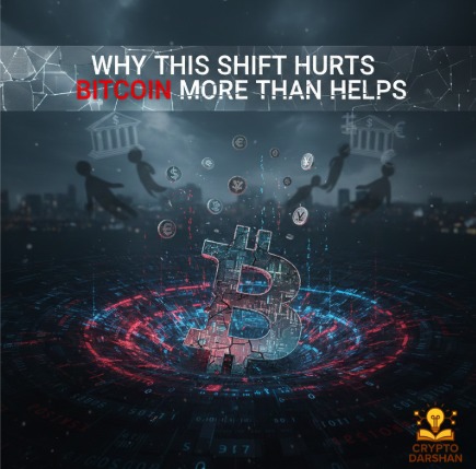 Why This Shift Hurts Bitcoin More Than Helps
