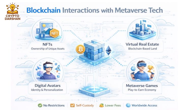 blockchain interaction with meta verse