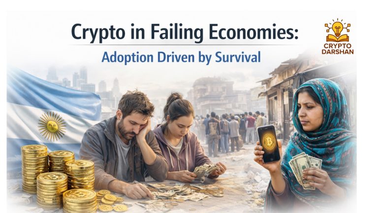 crypto in failin economics