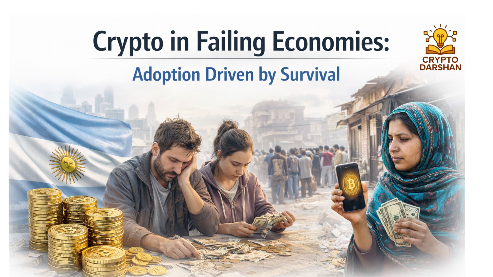 Crypto in Failing Economies: Adoption Driven by Survival