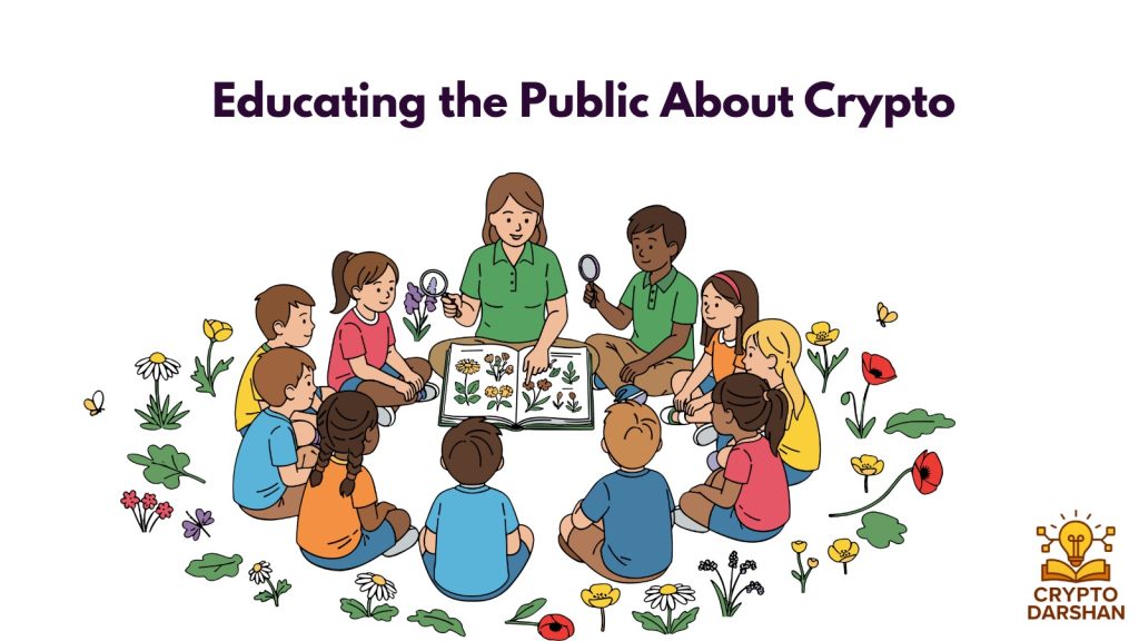 Educating the public about crypto