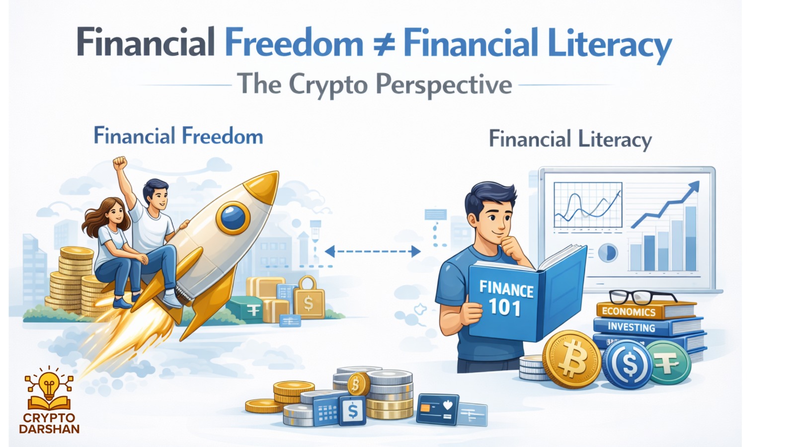 Financial Freedom ≠ Financial Literacy: The Crypto Perspective