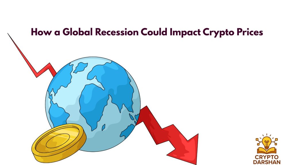 how a global recession could impact crypto prices.