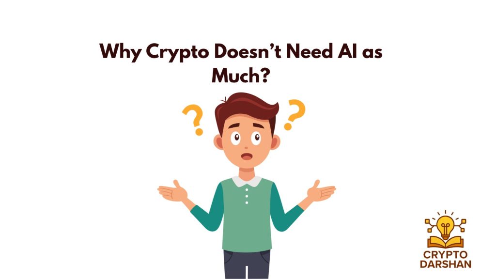 why crypto doesnot need Ai as much