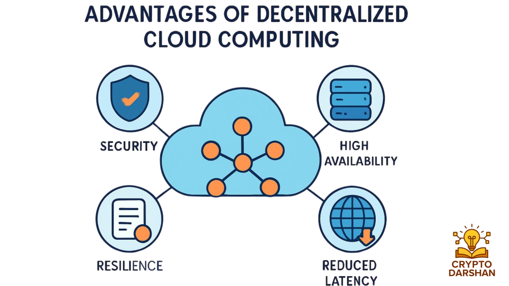 Advantages of Decentralized Cloud Computing