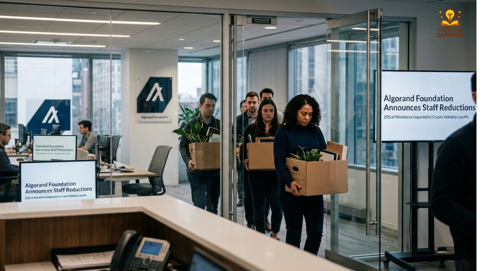 Algorand Foundation Slashes 25% of Staff in Crypto
