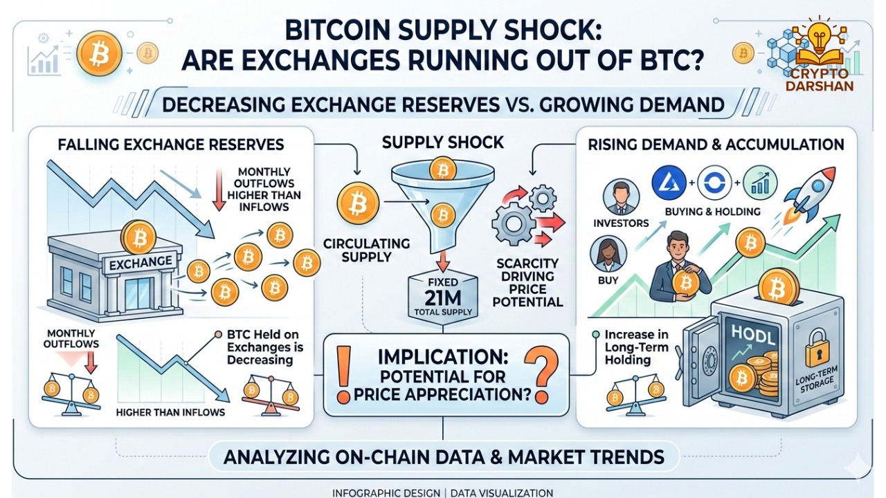 Bitcoin Supply Shock: Are Exchanges Running Out of BTC?