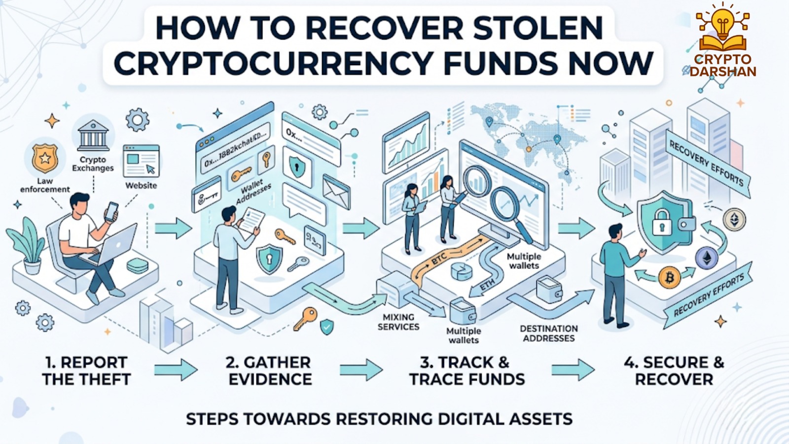 How to Recover Stolen Cryptocurrency Funds Now