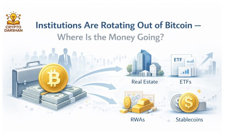Institutions Are Rotating Out of Bitcoin Where Is the Money Going