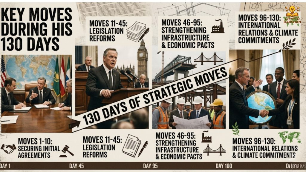 Key Moves During His 130 Days