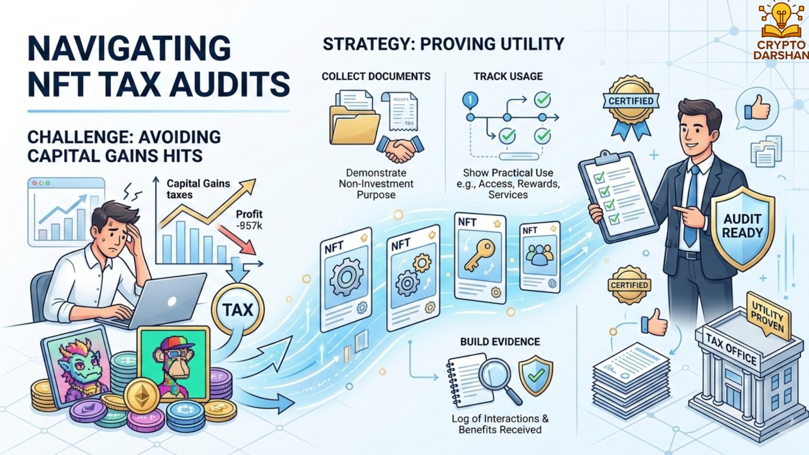 NFT Tax Audits: How to Prove Utility and Avoid Capital Gains Hits
