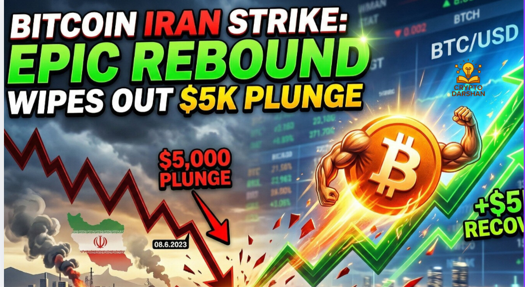 Bitcoin Iran Strike: Epic Rebound Wipes Out $5K Plunge