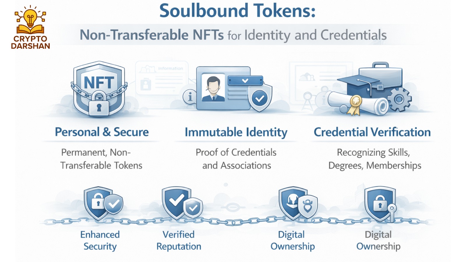 Soulbound Tokens: Non-Transferable NFTs for Identity and Credentials