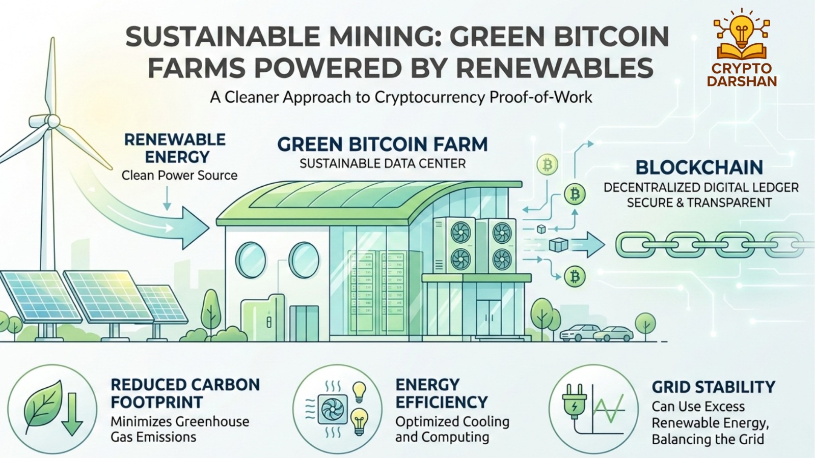 Sustainable Mining: Green Bitcoin Farms Powered by Renewables