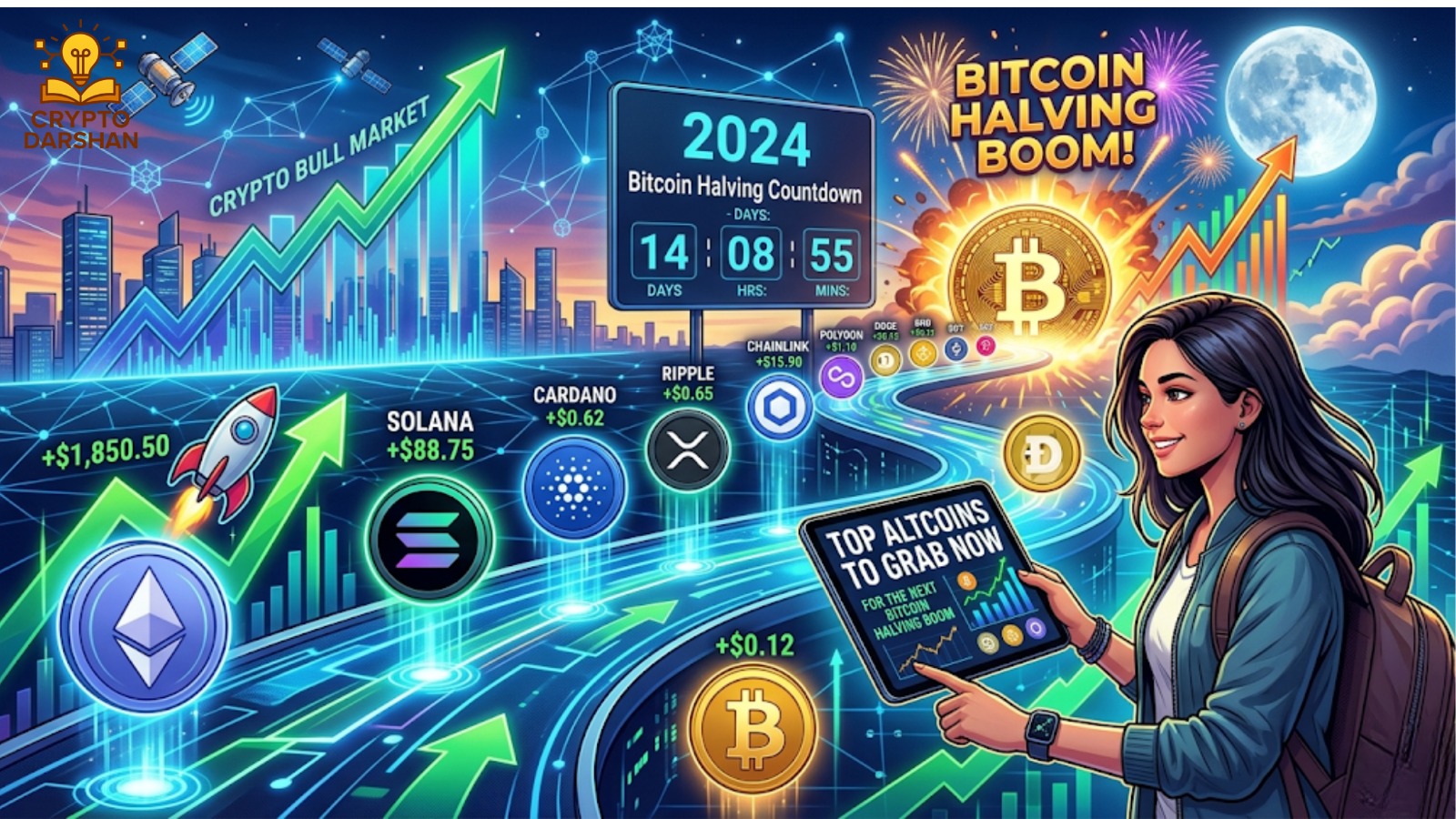 Top Altcoins to Grab Now for the Next Bitcoin Halving Boom