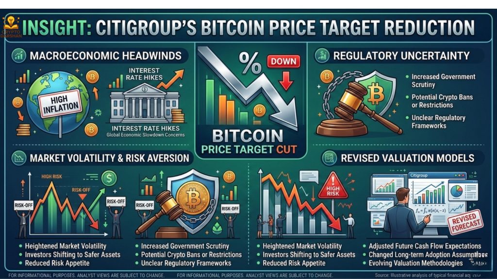 Why Citigroup Cut the Bitcoin Price Target