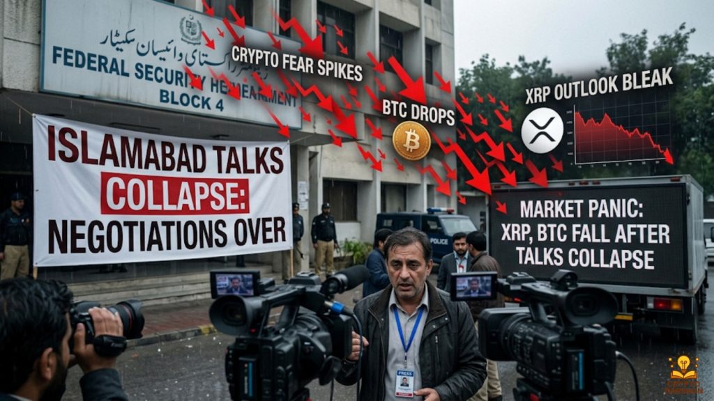Mass Production of Crypto Fear: XRP and Bitcoin Outlook After Islamabad Talks Collapse