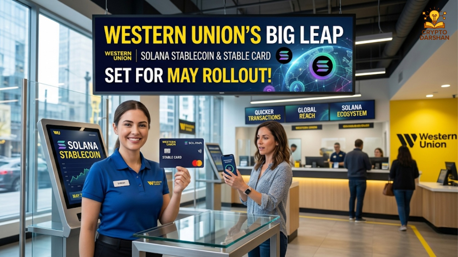 Western Union’s Big Leap: Solana Stablecoin and Stable Card Set for May Rollout