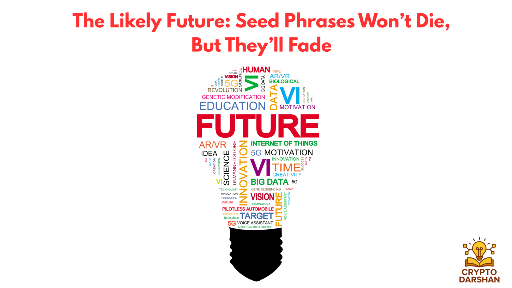The Likely Future: Seed Phrases Won’t Die, But They’ll Fade