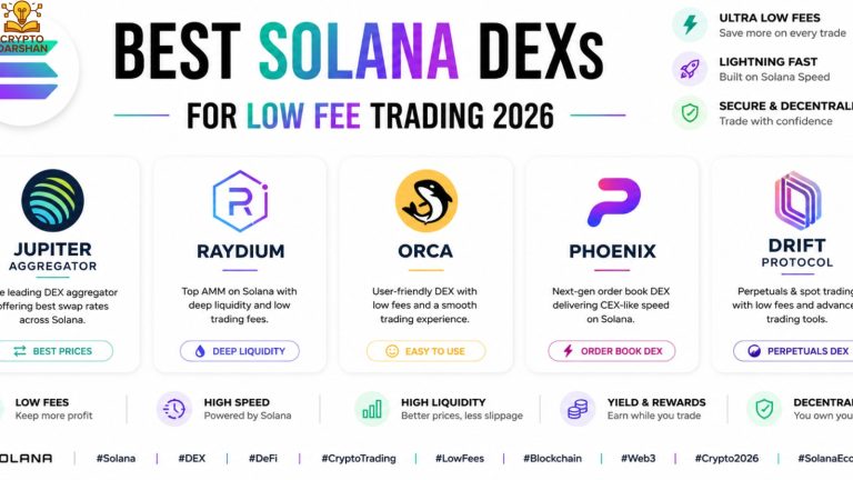 Best Solana DEXs for Low Fee Trading 2026