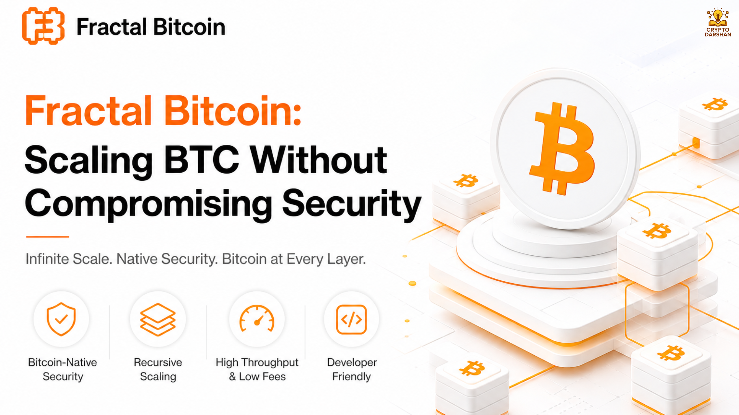 Fractal Bitcoin: Scaling BTC Without Compromising Security