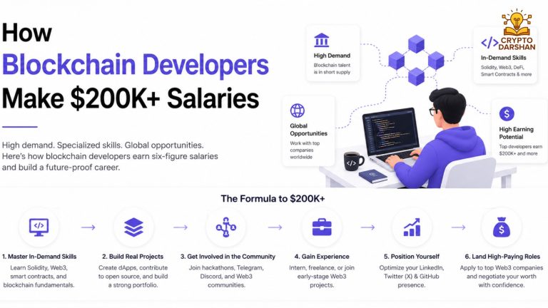 How Blockchain Developers Make $200K+ Salaries