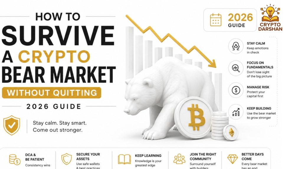 How to Survive a Crypto Bear Market Without Quitting 2026 guide