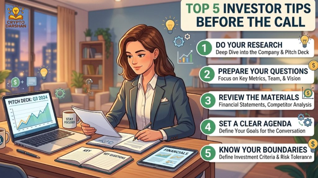 Investor Tips Before the Call