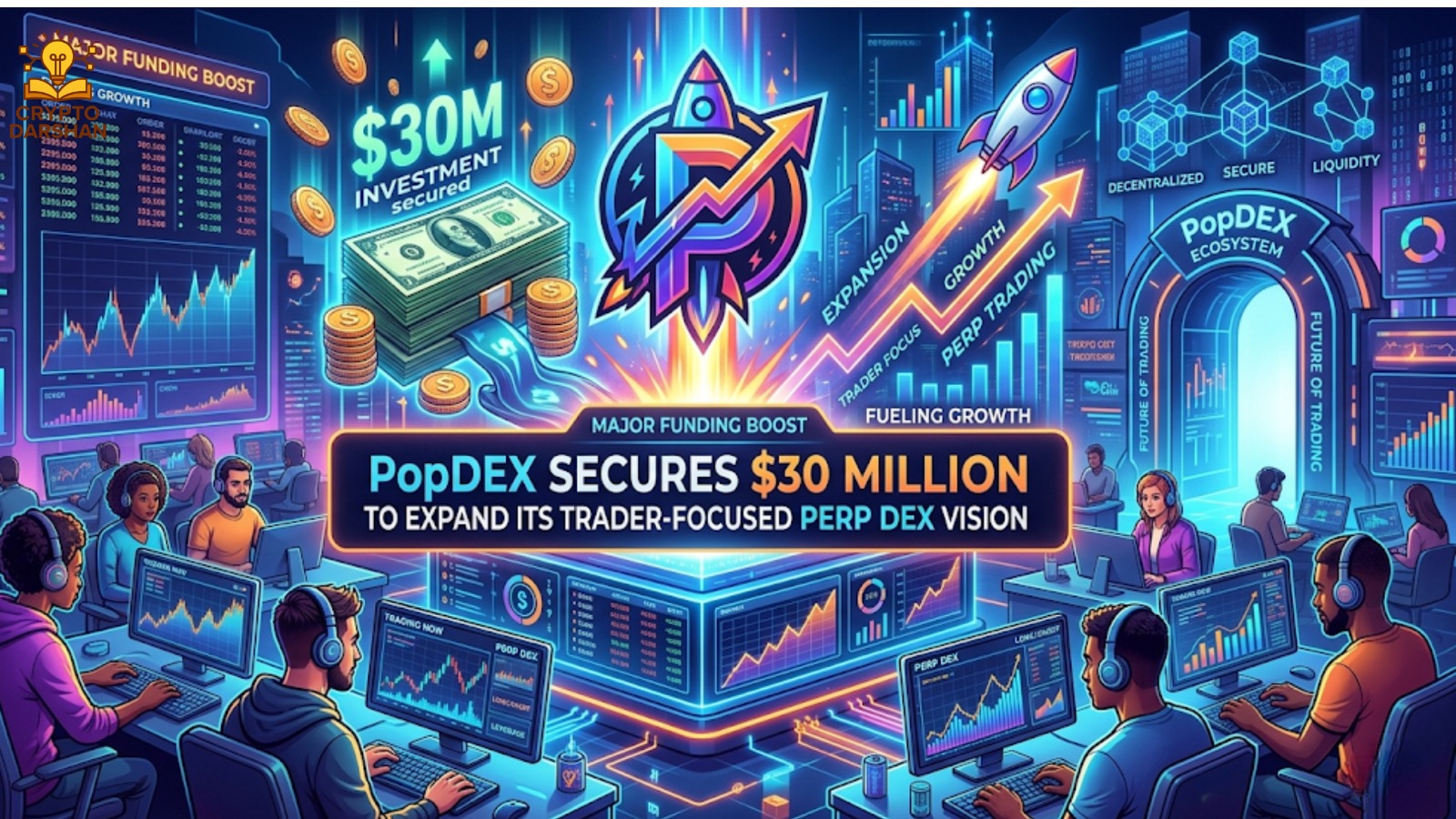 PopDEX Secures $30 Million to Expand Its Trader-Focused Perp DEX Vision