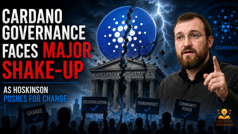 Cardano Governance Faces Major Shake-Up as Hoskinson Pushes for Change