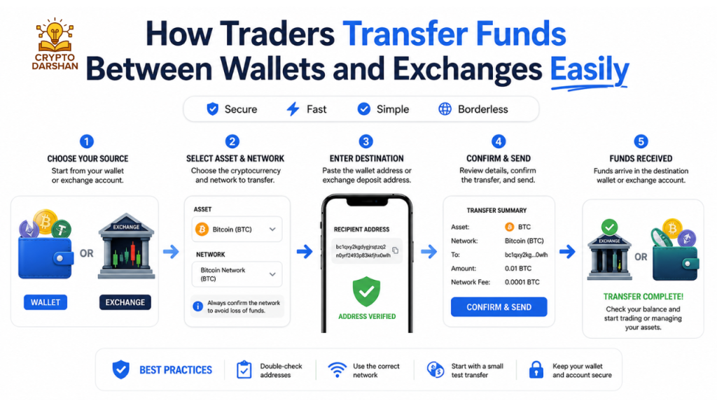 How Traders Transfer Funds Between Wallets and Exchanges Easily