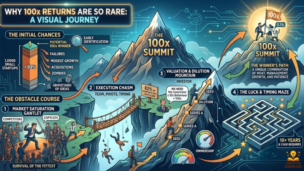Why 100x Returns Are So Rare