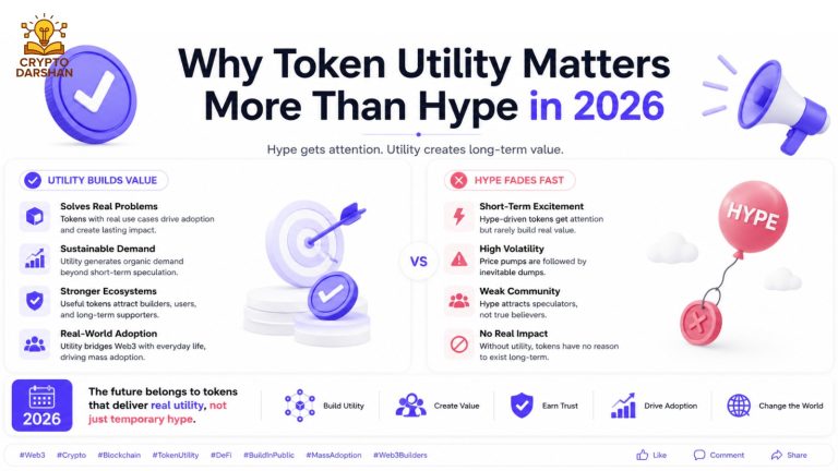 Why token utility matters more than hype in 2026