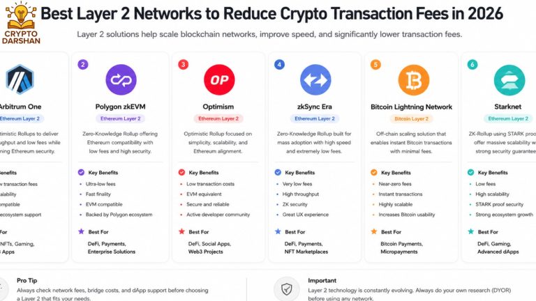 Best Layer 2 Networks to Reduce Crypto Transaction Fees in 2026