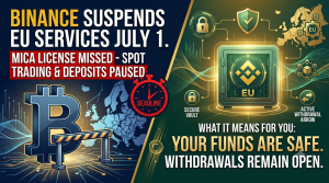 Binance locked out of the EU
