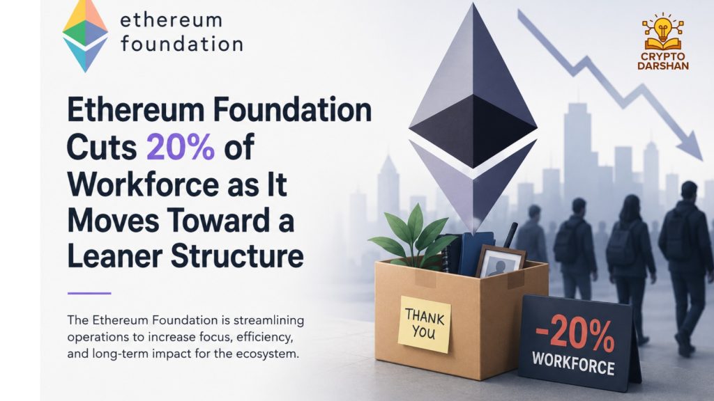 Ethereum Foundation Cuts 20% of Workforce as It Moves Toward a Leaner Structure