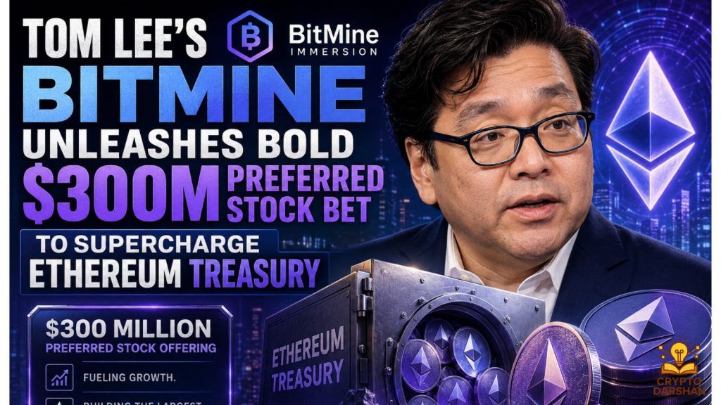 Tom Lee’s BitMine Unleashes Bold $300M Preferred Stock Bet to Supercharge Ethereum Treasury