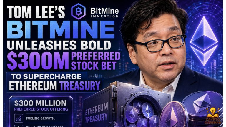 Tom Lee’s BitMine Unleashes Bold $300M Preferred Stock Bet to Supercharge Ethereum Treasury