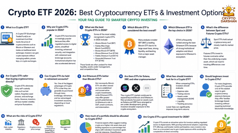 Crypto ETF 2026: Best Cryptocurrency ETFs & Investment Options
