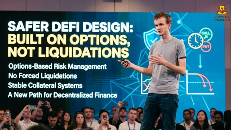Vitalik Buterin Unveils Safer DeFi Design Built on Options, Not Liquidations